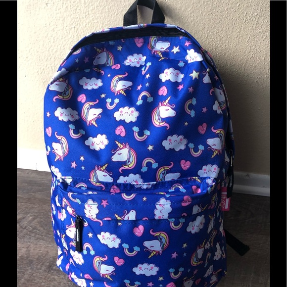 blue unicorn backpack